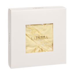 لا بيرلا-بيجاما مودال جيرسي لون أصفر للبنات | Childrensalon Outlet