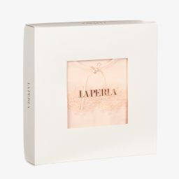 La Perla-Короткая розовая пижама из хлопка | Childrensalon Outlet
