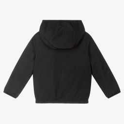 Lacoste Sport-Boys Black Padded Jacket | Childrensalon Outlet