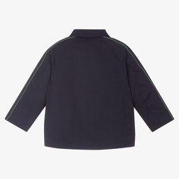 Lacoste-Boys Blue Padded Jacket | Childrensalon Outlet