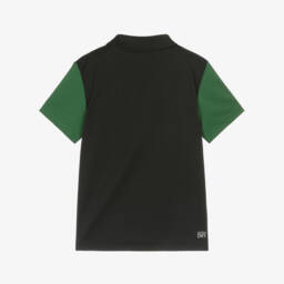 Lacoste-Boys Dark Onyx Moisture-Wicking Polo | Childrensalon Outlet