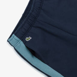 Lacoste-Шорты из синего трикотажа для мальчиков | Childrensalon Outlet