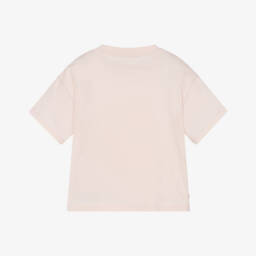 Lacoste-Boys Soft Orange Crocodile Tee | Childrensalon Outlet