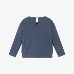 Lacoste-Кремовый хлопковый пуловер с логотипом для девочек | Childrensalon Outlet