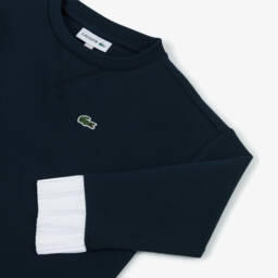 لاكوست-سويتشيرت قطن لون كحلي للبنات | Childrensalon Outlet