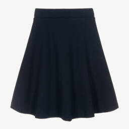 Lacoste-Girls Navy Milano Jersey Skirt | Childrensalon Outlet