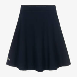 Lacoste-Girls Navy Milano Jersey Skirt | Childrensalon Outlet
