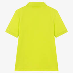 Lacoste-Teen Boys Green Logo Polo Shirt | Childrensalon Outlet