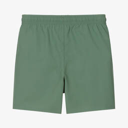 لاكوست-شورت سباحة تينز ولادي لون أخضر كاكي | Childrensalon Outlet