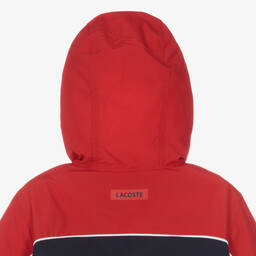 Lacoste-Красно-синяя куртка для мальчиков-подростков | Childrensalon Outlet