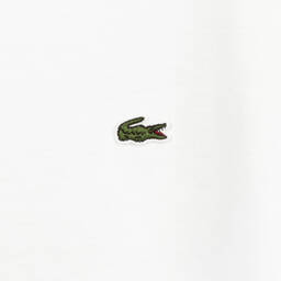 لاكوست-توب تينز ولادي قطن لون أبيض | Childrensalon Outlet