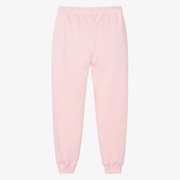 Lacoste-Teen Girls Pink Cotton Joggers | Childrensalon Outlet