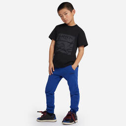 Lanvin-Boys Blue Organic Cotton Joggers | Childrensalon Outlet
