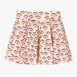 Lanvin-Girls Daisy Print Skirt | Childrensalon Outlet