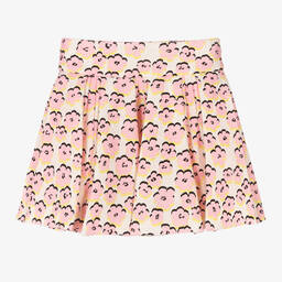 Lanvin-Girls Daisy Print Skirt | Childrensalon Outlet