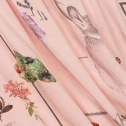 Lanvin-Girls Dusky Pink Viscose Dress | Childrensalon Outlet