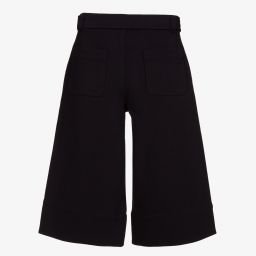 Lanvin-Navy Blue Wide Leg Trousers | Childrensalon Outlet