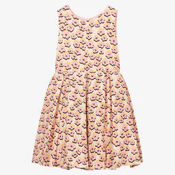 Lanvin-Teen Girls Daisy Print Skater Dress | Childrensalon Outlet