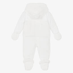 Lapin House-Белый зимний комбинезон для малышек | Childrensalon Outlet