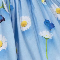 Lapin House-Blue Butterfly & Floral Dress | Childrensalon Outlet