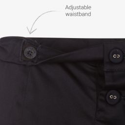 لابين هاوس-Blue Cropped Wide Leg Trousers | Childrensalon Outlet