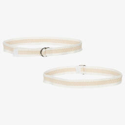 Lapin House-Boys Beige Cotton Cargo Shorts | Childrensalon Outlet