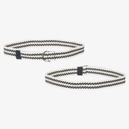 Lapin House-Boys Blue Cotton Cargo Shorts | Childrensalon Outlet