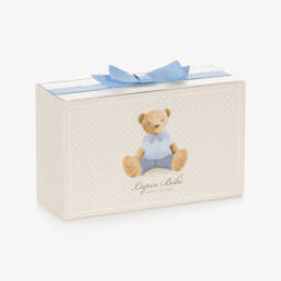 Lapin House-شورت قطني مخطط أزرق للأولاد | Childrensalon Outlet