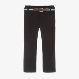 Lapin House-Boys Classic Navy Cotton Trousers | Childrensalon Outlet
