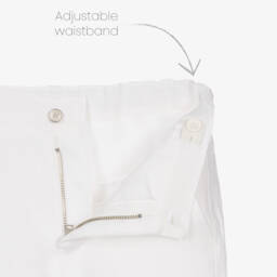 Lapin House-بنطلون كتان نقي بحزام للأولاد | Childrensalon Outlet