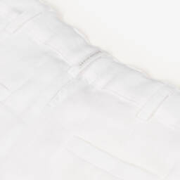 Lapin House-بنطلون كتان نقي بحزام للأولاد | Childrensalon Outlet