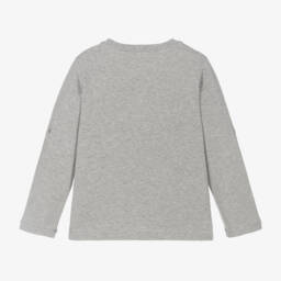 Lapin House-Boys Grey Adventure Jersey Top | Childrensalon Outlet