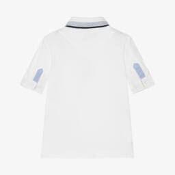 Lapin House-Boys Nautical White Polo Tee | Childrensalon Outlet