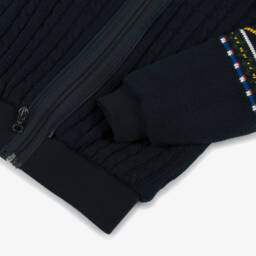 Lapin House-Boys Navy Hooded Gilet and Jumper | Childrensalon Outlet