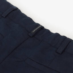 Lapin House-بنطلون كتان رمادي غامق للأولاد مع حزام | Childrensalon Outlet