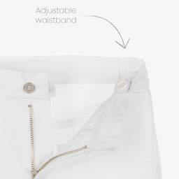 Lapin House-Зеленая рубашка и белые шорты из хлопка | Childrensalon Outlet