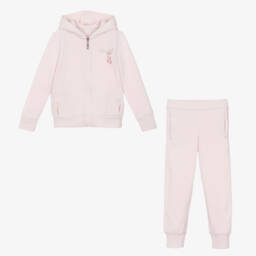 Lapin House-بدلة رياضية قطن لون زهري | Childrensalon Outlet