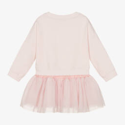 Lapin House-Girls Ballet Print Tulle Dress | Childrensalon Outlet