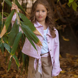 Lapin House-Бежевые брюки с карманами | Childrensalon Outlet