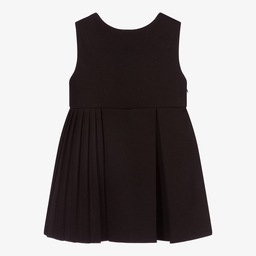 Lapin House-Girls Black Pinafore Dress | Childrensalon Outlet