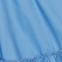 Lapin House-Girls Blue Cotton Dress | Childrensalon Outlet