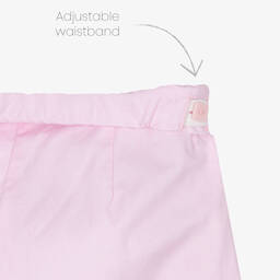 Lapin House-Голубая рубашка и розовые брюки из хлопка | Childrensalon Outlet