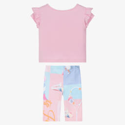 Lapin House-Girls Cotton Pink Tennis Ensemble | Childrensalon Outlet