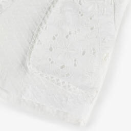 Lapin House-Girls Delicate White Floral Shorts | Childrensalon Outlet