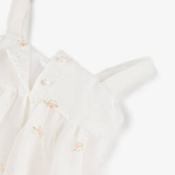 Lapin House-Элегантное кремовое кружевное платье для девочек | Childrensalon Outlet