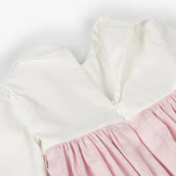 لابين هاوس-طقم فستان بطبعة محبوكة لون زهري | Childrensalon Outlet