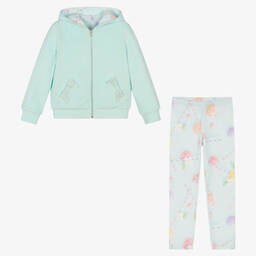 Lapin House-Топ на молнии и легинсы в полосу | Childrensalon Outlet