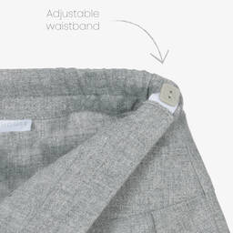 Lapin House-Girls Grey Cotton Culottes | Childrensalon Outlet