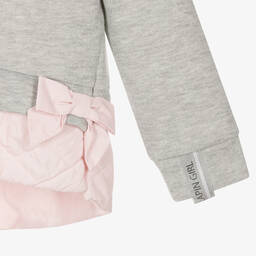 Lapin House-Girls Grey & Pink Dalmatian Leggings Set | Childrensalon Outlet