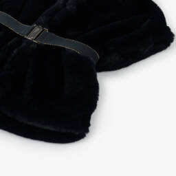 Lapin House-Girls Hooded Faux Fur Vest | Childrensalon Outlet